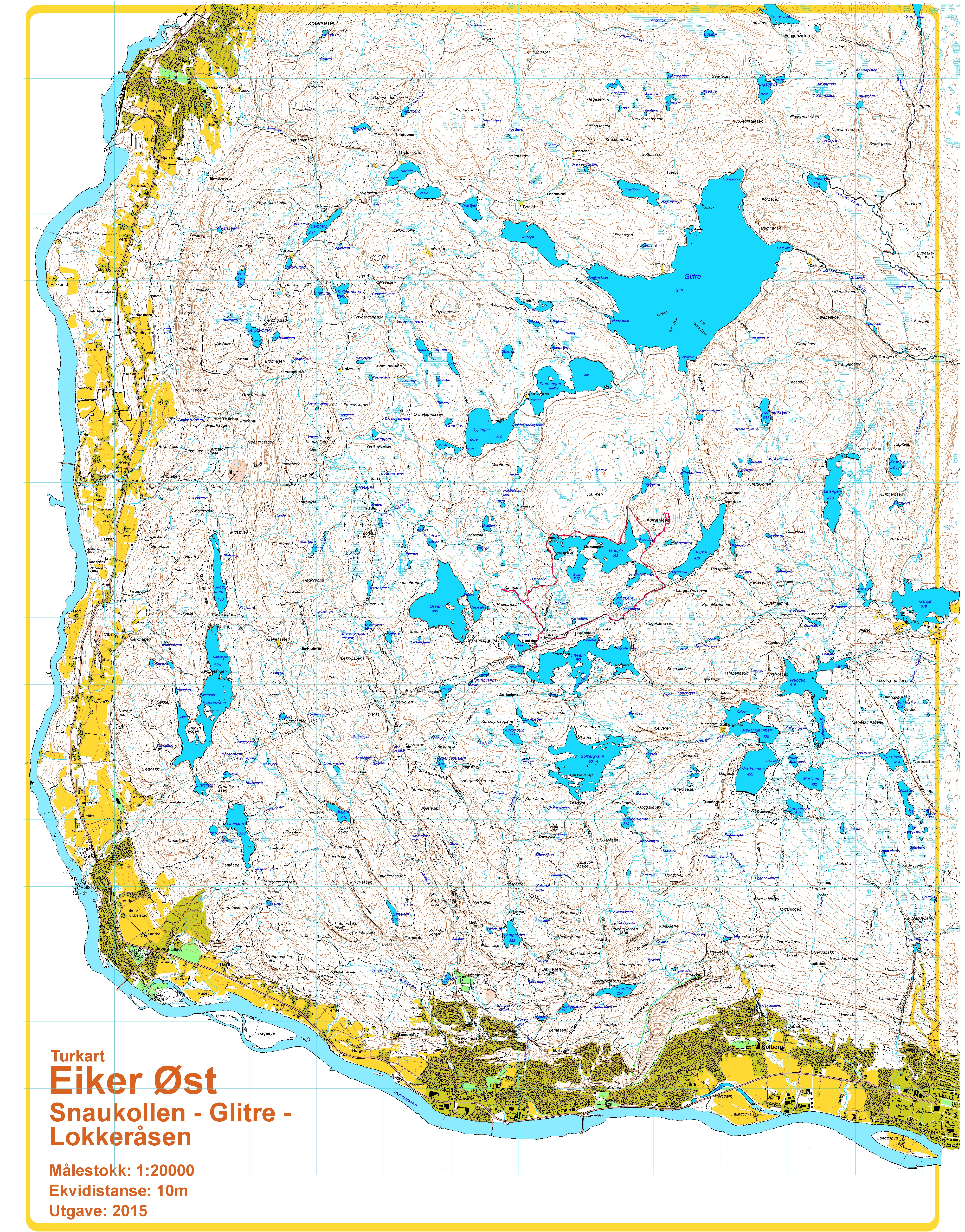 Turkart Eiker Øst (2015-01-01)