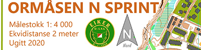Ormåsen Nord sprint (17-10-2020)