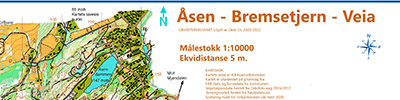 Åsen - Bremsetjern - Veia (2022-01-01)